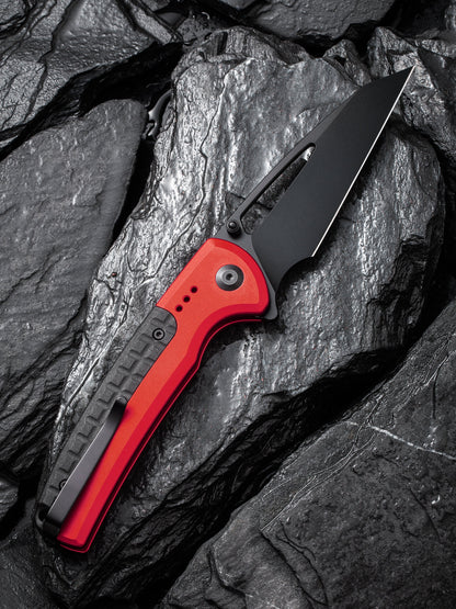 Civivi Sentinel Strike 3.7" K110 Red/Black Aluminium Folding Knife C22025B-1