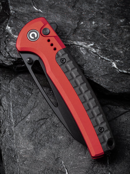 Civivi Sentinel Strike 3.7" K110 Red/Black Aluminium Folding Knife C22025B-1