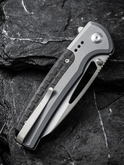 Civivi Sentinel Strike 3.7" K110 Gray/Black Aluminium Folding Knife C22025B-2