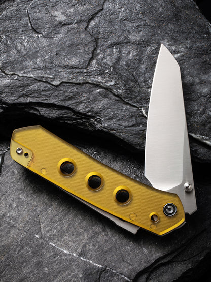 Civivi Vision FG 3.54" Nitro-V Polished Ultem Folding Knife by Snecx C22036-5