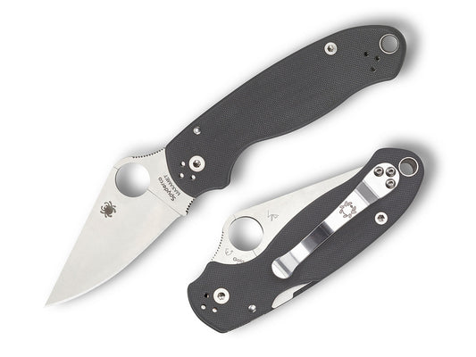 Spyderco Para 3 2.93" Maxamet Dark Gray G-10 Folding Knife C223GPDGY