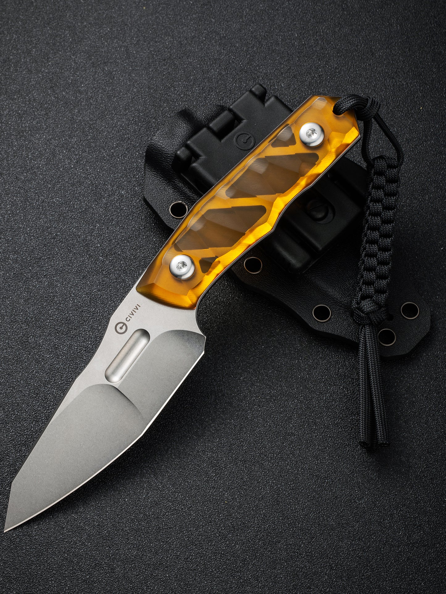 Civivi Propugnator 4.15" D2 Ultem Fixed Blade Knife by PG Knives C23002-3