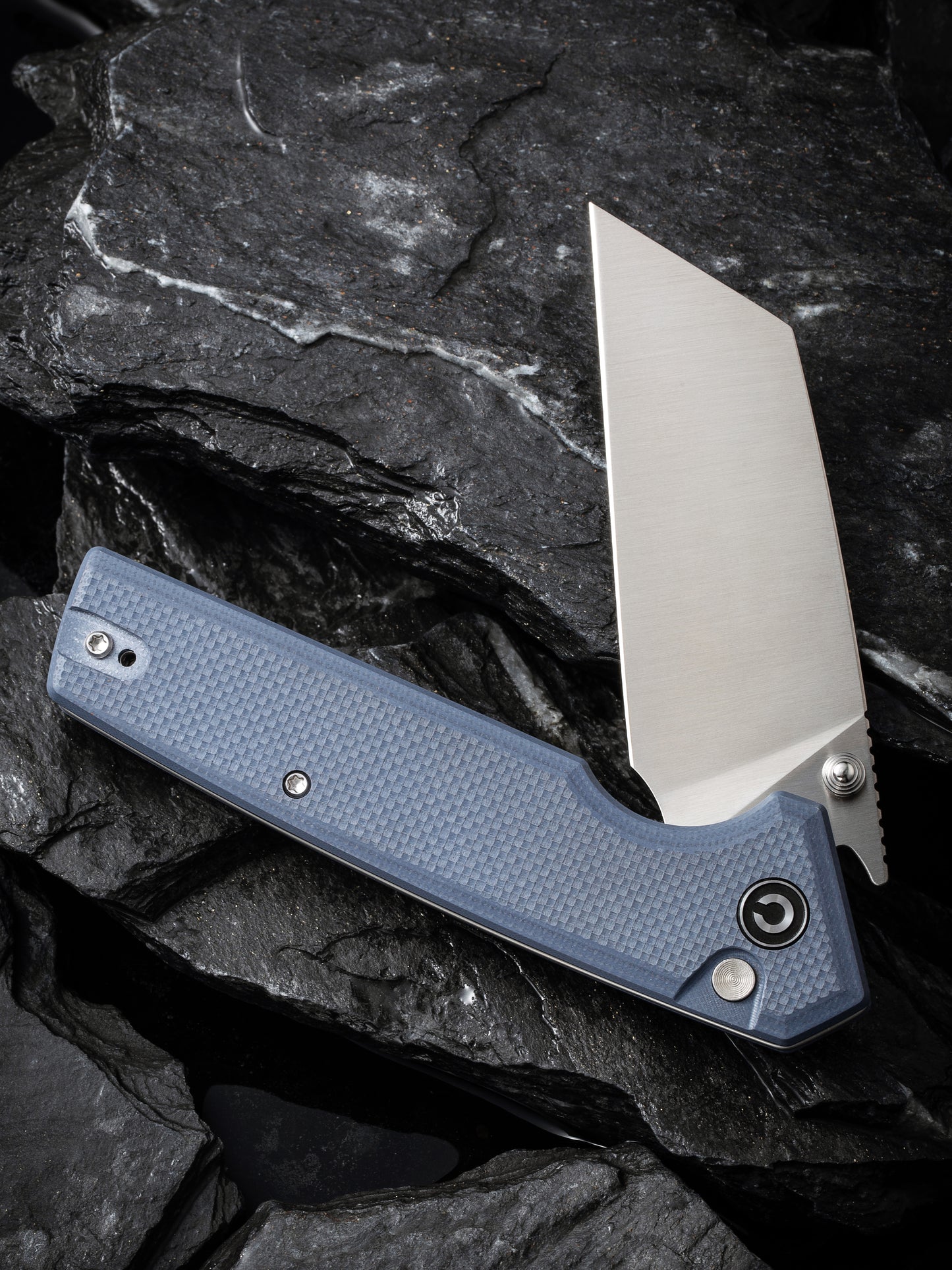 Civivi Amirite 3.48" Nitro-V Modified Wharncliffe Blue G10 Folding Knife C23028-1