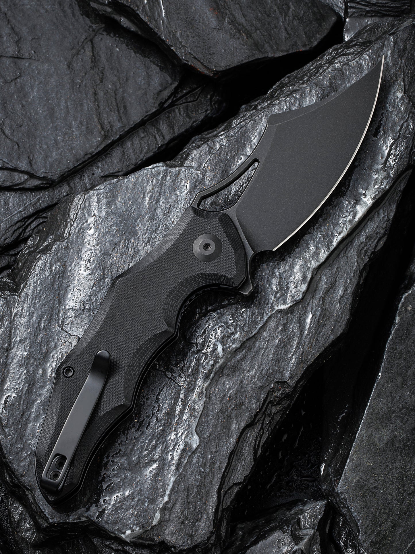 Civivi Chiro 3.1" Sandvik 14C28N Black G10 Folding Knife C23046-1