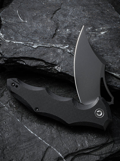 Civivi Chiro 3.1" Sandvik 14C28N Black G10 Folding Knife C23046-1