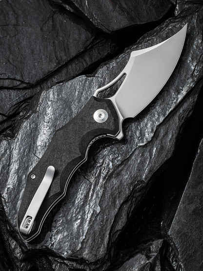 Civivi Chiro 3.1" Sandvik 14C28N Shredded G10 Folding Knife C23046-3