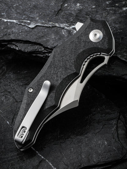 Civivi Chiro 3.1" Sandvik 14C28N Shredded G10 Folding Knife C23046-3