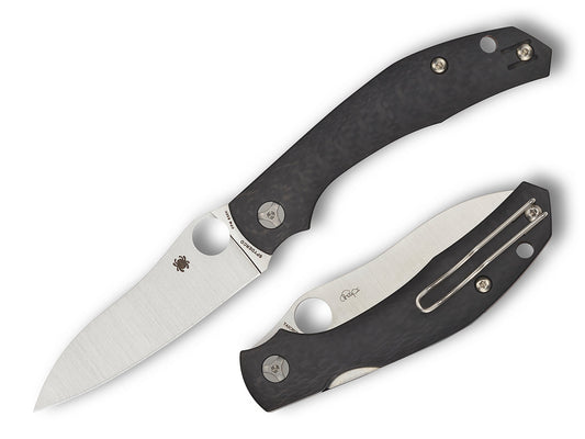 Spyderco Kapara 3.58" CPM S30V Carbon Fiber Folding Knife C241CFP