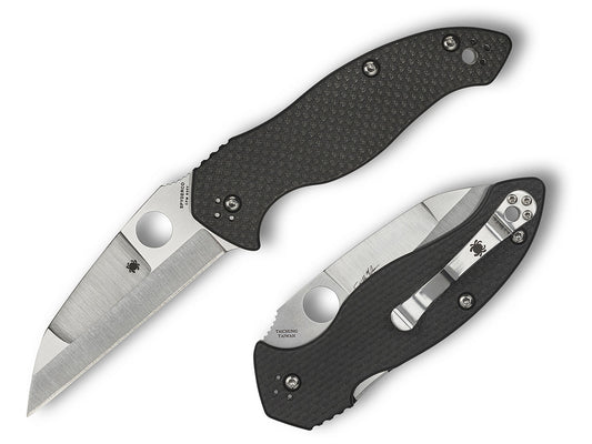 Spyderco Canis 3.43" CPM S30V Carbon Fiber G-10 Folding Knife C248CFP
