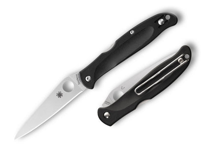 Spyderco Charisma 2.98" CTS BD1N Black FRN Ultra-Slim Lightweight Folding Knife C259PBK