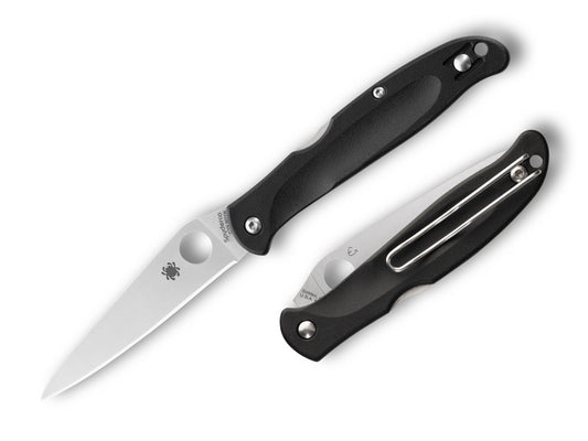Spyderco Charisma 2.98" CTS BD1N Black FRN Ultra-Slim Lightweight Folding Knife C259PBK