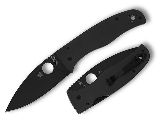 Spyderco Bodacious 3.63" CPM S30V Black DLC G-10 Folding Knife C263GPBK