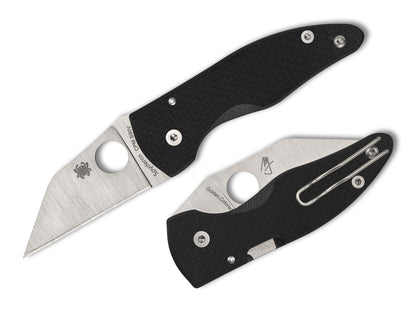 Spyderco MicroJimbo Sprint Run 2.45" CPM S90V Carbon Fiber Folding Knife C264CFP