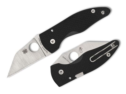 Spyderco MicroJimbo Sprint Run 2.45" CPM S90V Carbon Fiber Folding Knife C264CFP