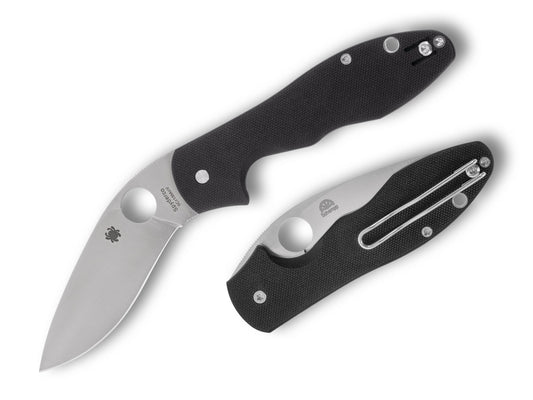 Spyderco Retract 3.4" 9Cr18MoV G10 Folding Knife by Ed Schempp C276GP