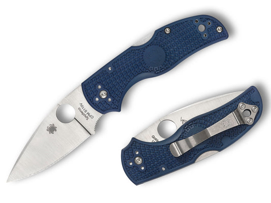 Spyderco Native 5 Lightweight 3" CPM S110V Dark Blue FRN Folding Knife C41PDBL5