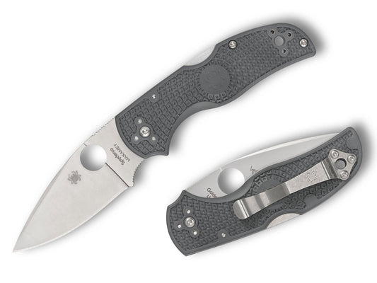 Spyderco Native 5 2.95" Maxamet Grey FRN Folding Knife C41PGY5