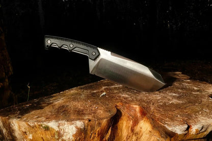 Extrema Ratio Fat Boy Satin 8.27" N690 Fixed Blade Knife with MOLLE Sheath