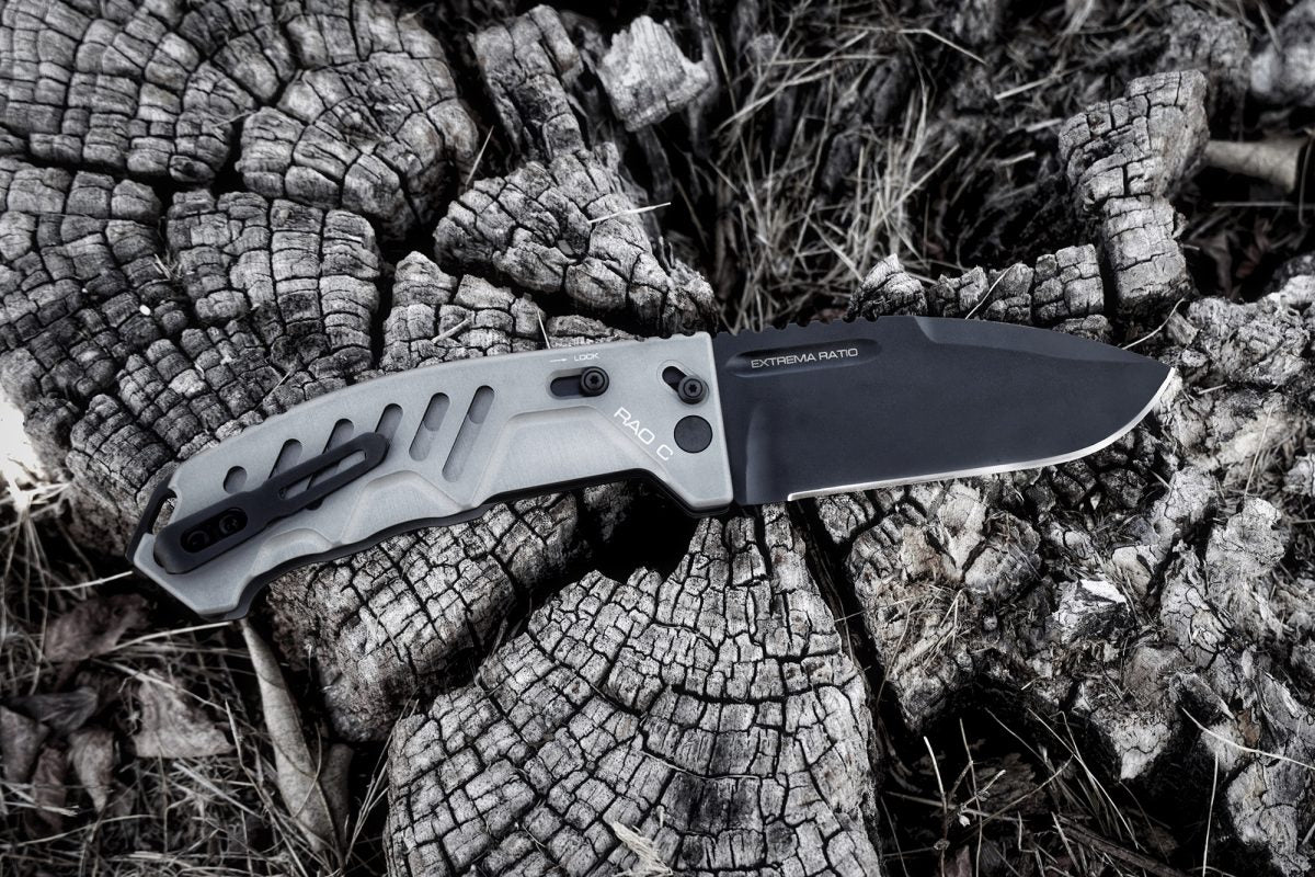 Extrema Ratio RAO C Tactical Grey 3.93" N690 Folding Knife