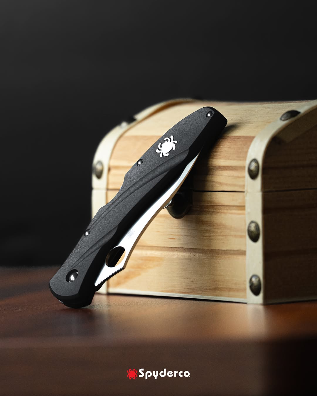 Spyderco Centofante 3 3.14" VG-10 FRN Folding Knife C66PBK3