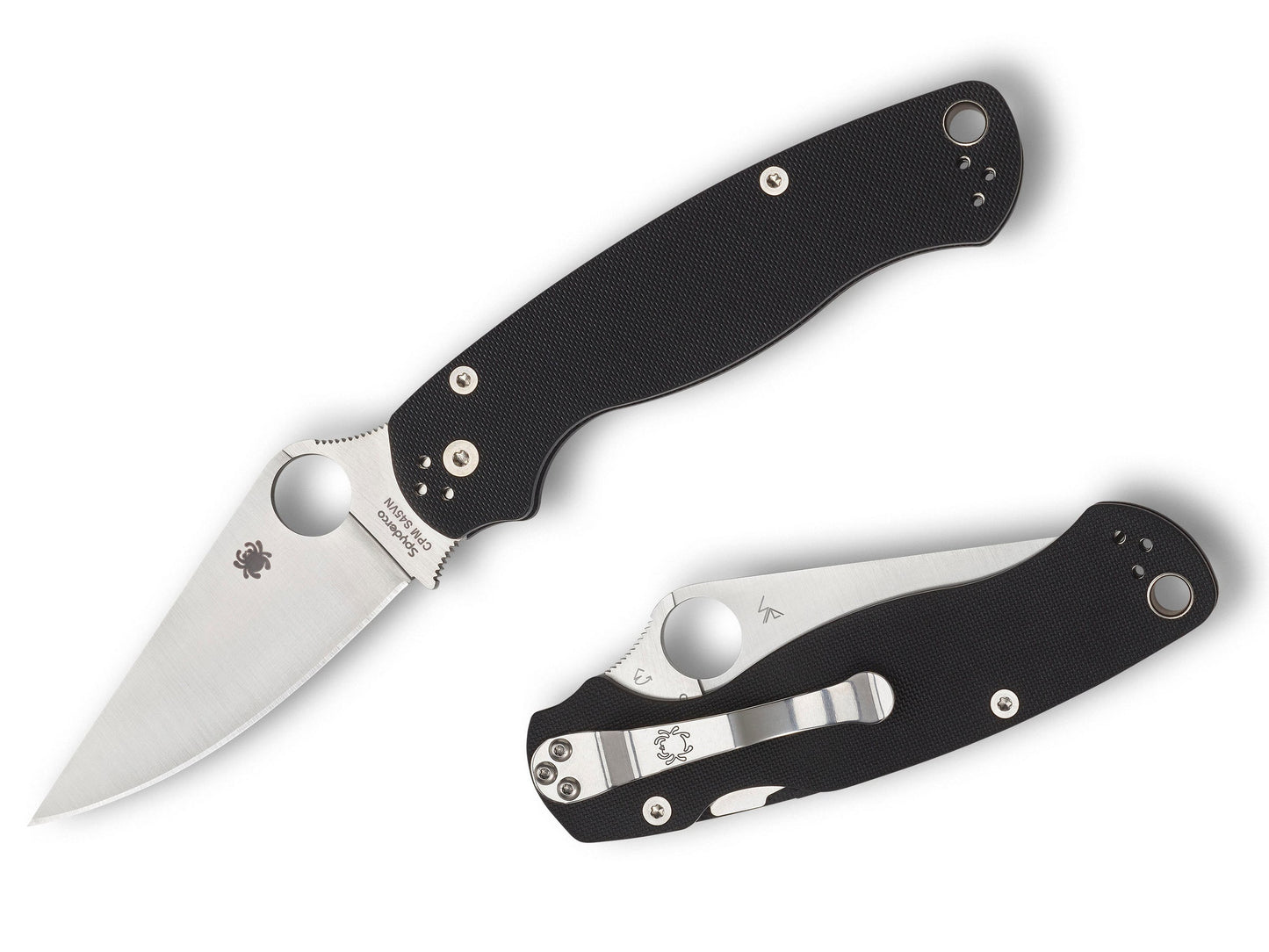 Spyderco ParaMilitary 2 S45VN G-10 Folding Knife C81GP2