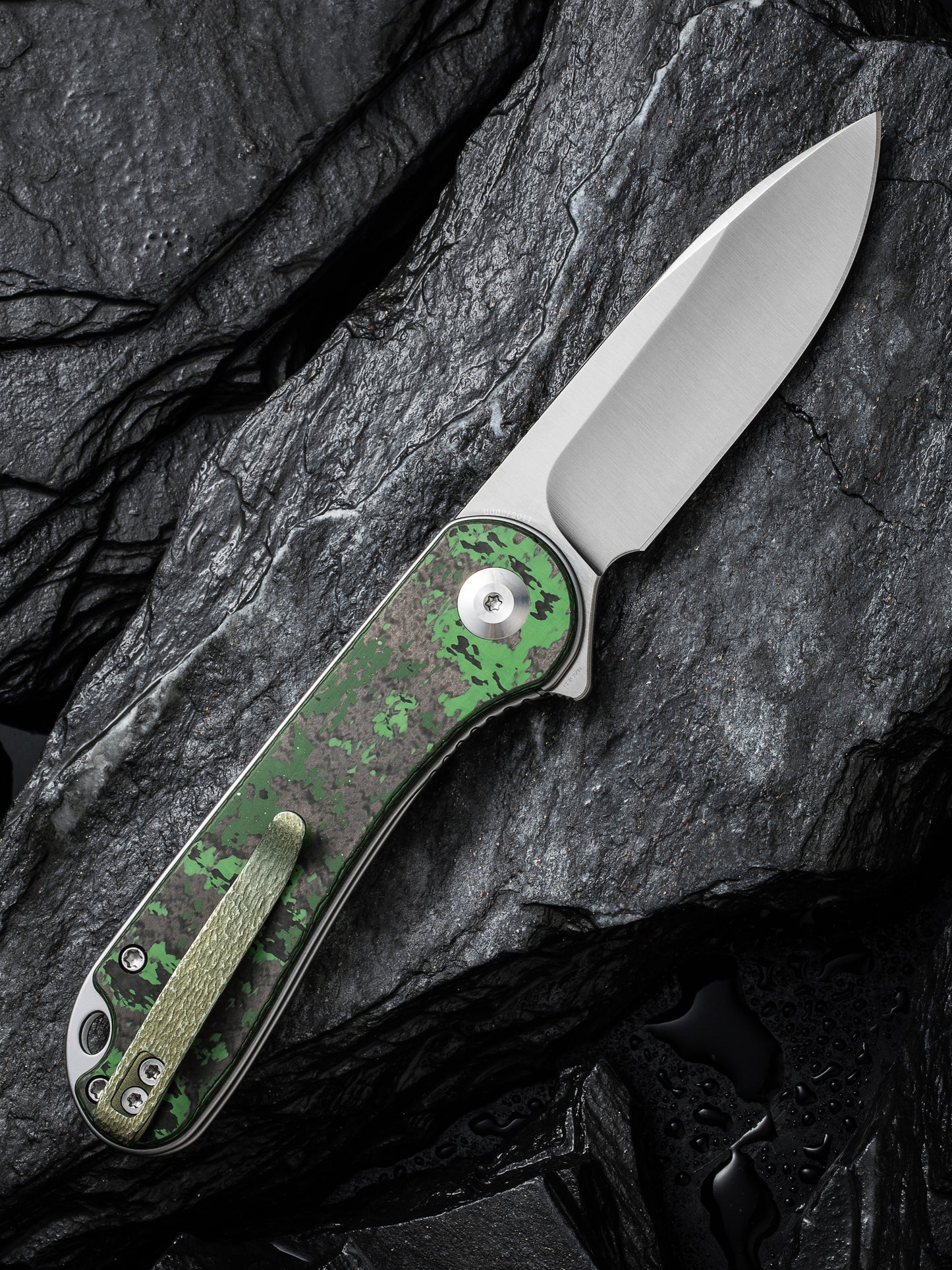 Civivi Elementum Limited Edition 2.96" CPM S35VN Jungle Wear Fat Carbon Fiber Folding Knife C907A-6
