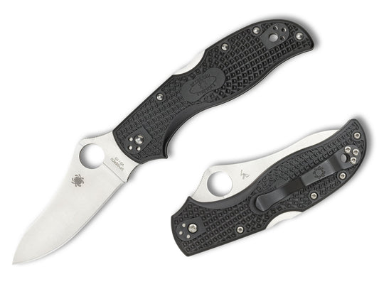 Spyderco Stretch 2 Lightweight 3.43" VG-10 FRN Folding Knife C90PBK2