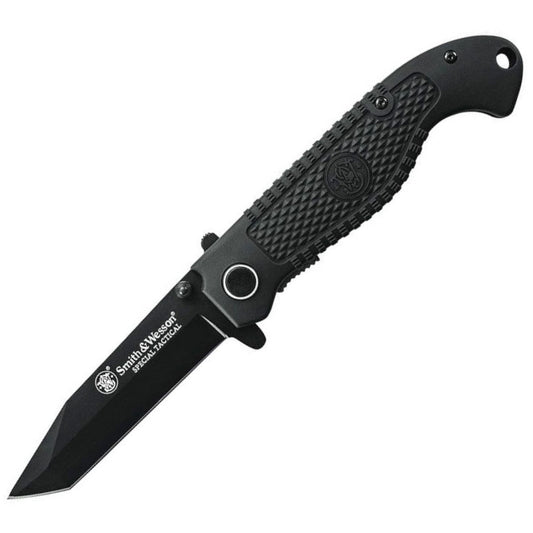 Smith & Wesson Special Tactical 3.5" Tanto Folding Knife CKTACB