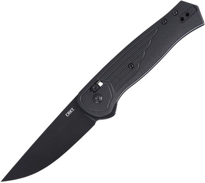 CRKT Sero Crossbar Lock 3.02" S35VN Blackout IKBS Folding Knife by Richard Rogers 7170K