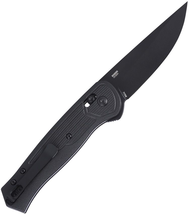 CRKT Sero Crossbar Lock 3.02" S35VN Blackout IKBS Folding Knife by Richard Rogers 7170K