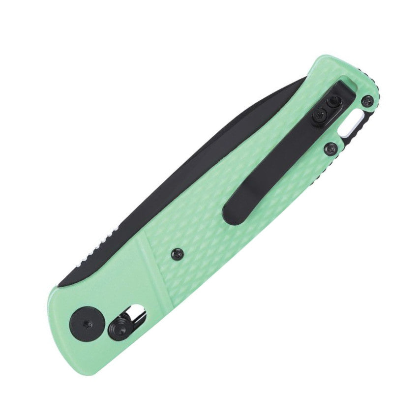CRKT Counterpart Crossbar Lock 3.38" Sandvik 12C27 Aqua IKBS Folding Knife by Ken Onion K430BKP
