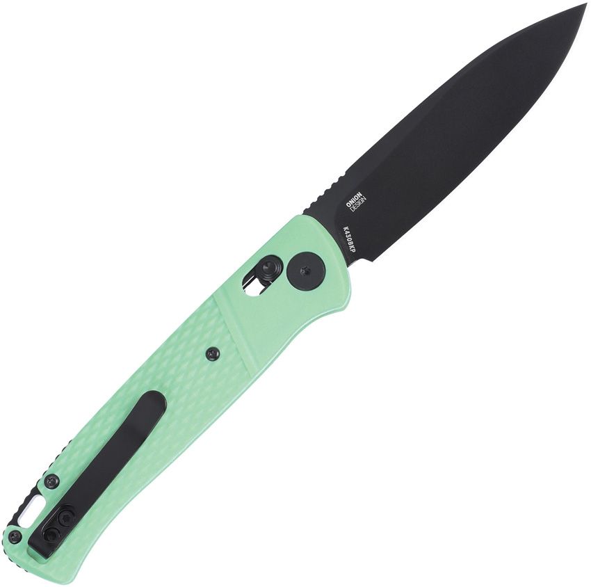 CRKT Counterpart Crossbar Lock 3.38" Sandvik 12C27 Aqua IKBS Folding Knife by Ken Onion K430BKP