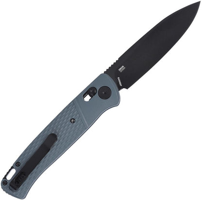 CRKT Counterpart Crossbar Lock 3.38" Sandvik 12C27 Gray IKBS Folding Knife by Ken Onion K430GKP