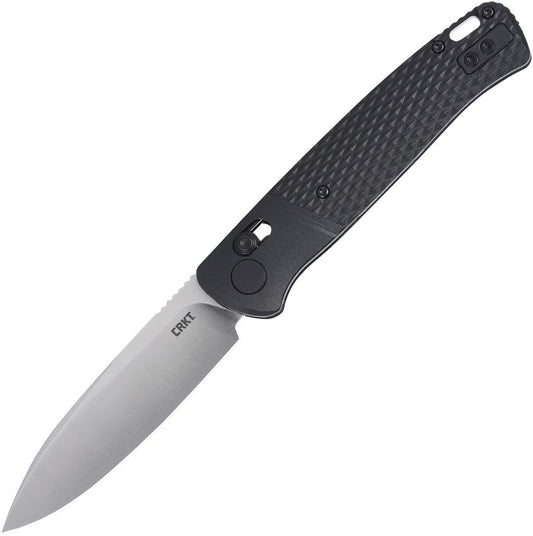 CRKT Counterpart Crossbar Lock 3.38" Sandvik 12C27 Black IKBS Folding Knife by Ken Onion K430KXP