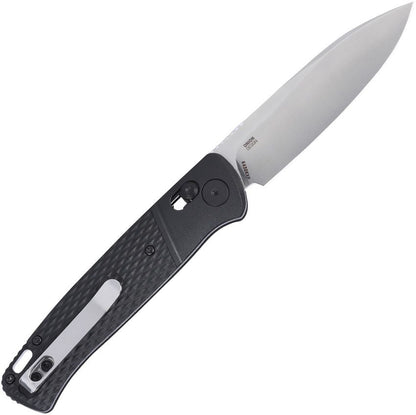 CRKT Counterpart Crossbar Lock 3.38" Sandvik 12C27 Black IKBS Folding Knife by Ken Onion K430KXP
