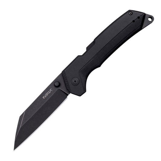 Cold Steel Karve 3.75" AUS10A Black Atlas Lock Folding Knife FL-38VK