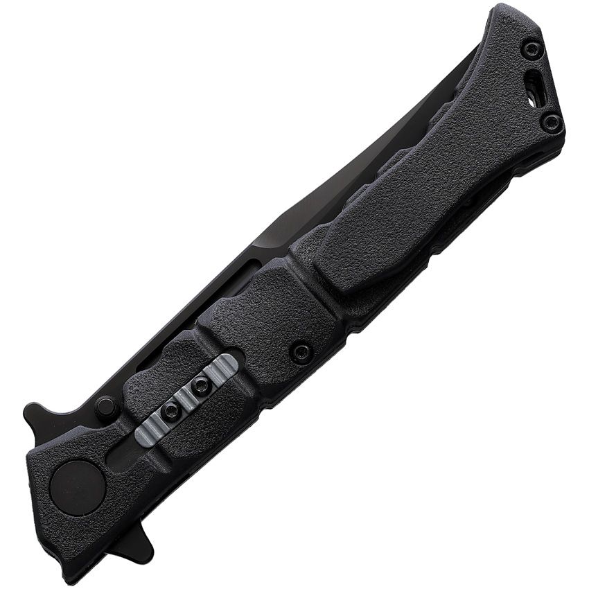 Cold Steel Luzon Medium 4" Flipper Black Folding Knife with GFN Handle
