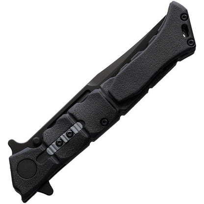 Cold Steel Luzon Medium 4" Flipper Black Folding Knife with GFN Handle