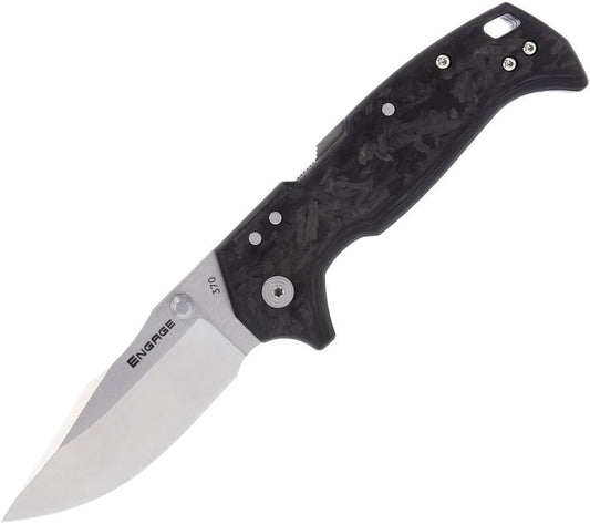 Cold Steel Engage Limited Edition 3.5" CTS XHP Atlas Lock Carbon Fiber Folding Knife FL-35DPLC-XC