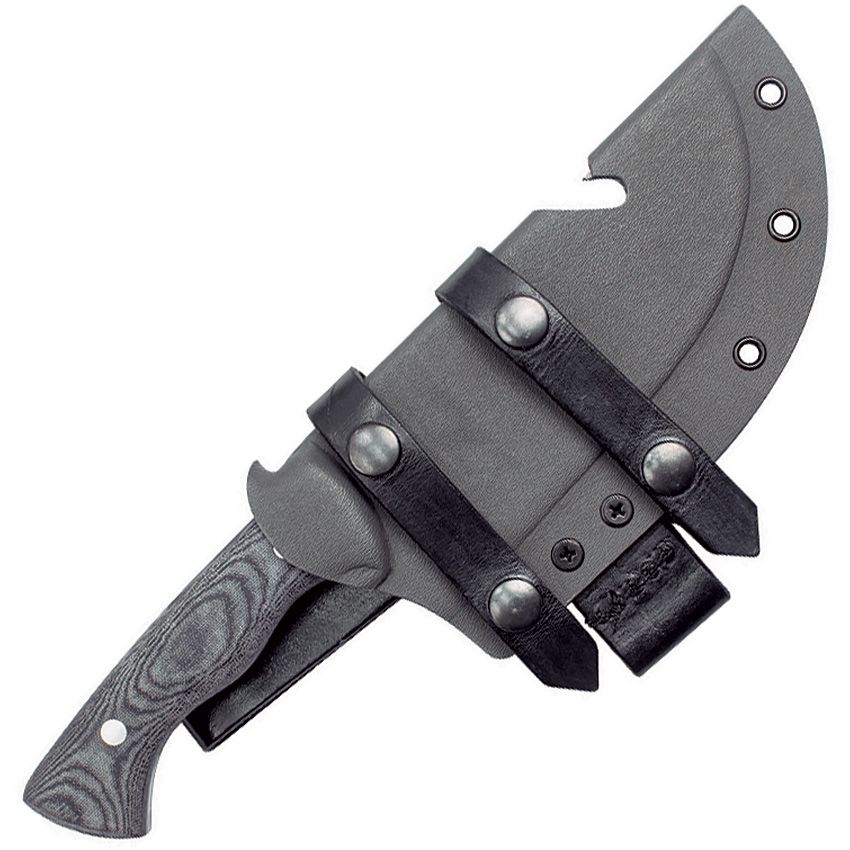 Condor Bush Slicer 6.4" Fixed Blade Chef's Knife with Micarta Handle and Kydex Sheath