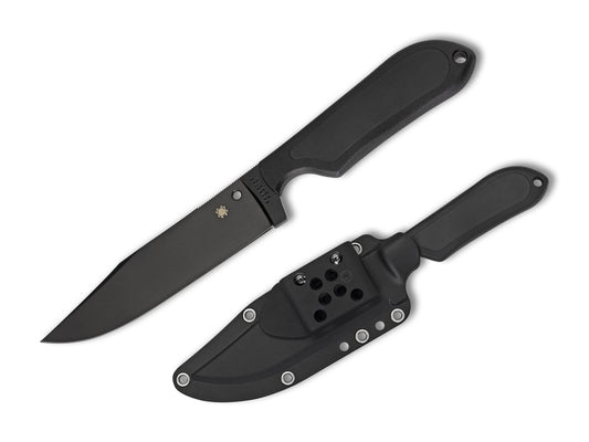 Spyderco Street Bowie 5.05" VG-10 Fixed Blade Knife by Fred Perrin FB04PBB