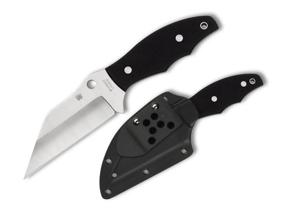 Spyderco Ronin 2 4.05" CTS BD1N G-10 Fixed Blade Knife FB09GP2