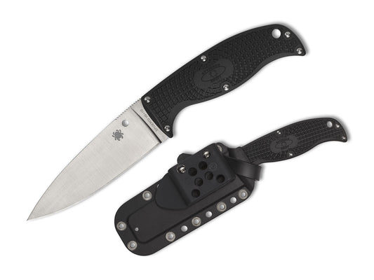 Spyderco Enuff 2 3.95" VG-10 FRN Fixed Blade Knife FB31PBK2