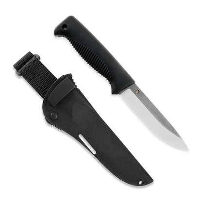 Peltonen M07 Ranger Puukko 4.68" N690 Black Fixed Blade Knife with Composite Sheath