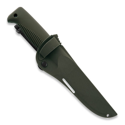 Peltonen M07 Ranger Puukko 4.68" N690 Forest Green Fixed Blade Knife with Composite Sheath
