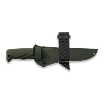 Peltonen M07 Ranger Puukko 4.68" N690 Forest Green Fixed Blade Knife with Composite Sheath