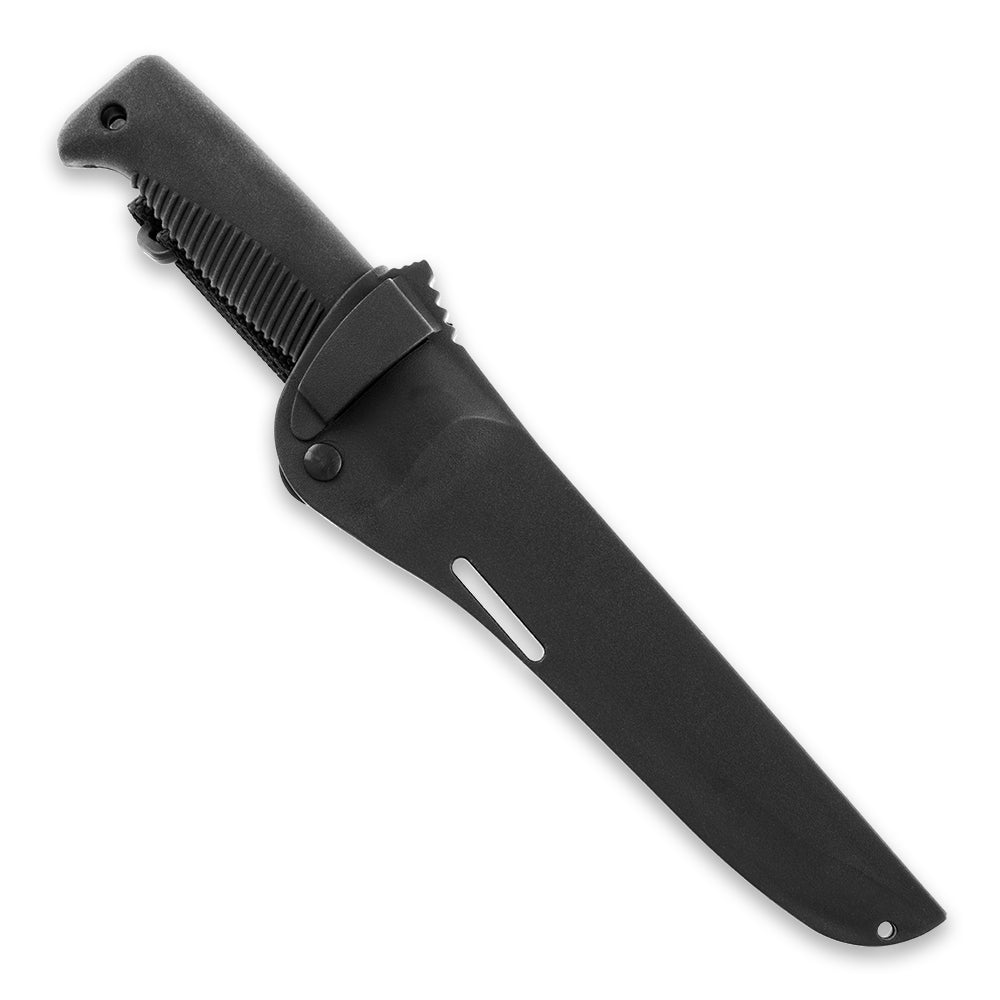 Peltonen M95 Ranger Puukko 5.7" N690 Black Fixed Blade Knife with Composite Sheath