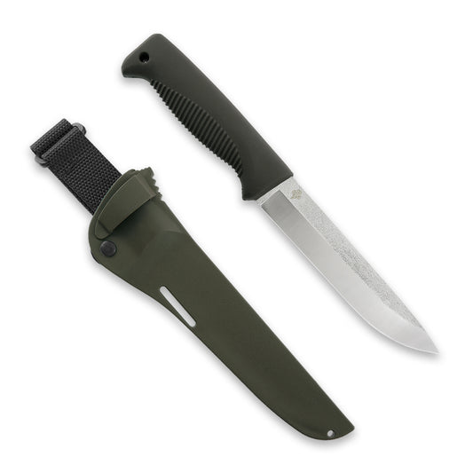 Peltonen M95 Ranger Puukko 5.7" N690 Forest Green Fixed Blade Knife with Composite Sheath