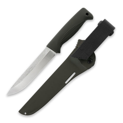 Peltonen M95 Ranger Puukko 5.7" N690 Forest Green Fixed Blade Knife with Composite Sheath