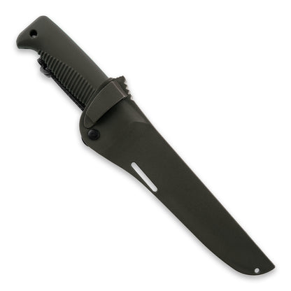 Peltonen M95 Ranger Puukko 5.7" N690 Forest Green Fixed Blade Knife with Composite Sheath